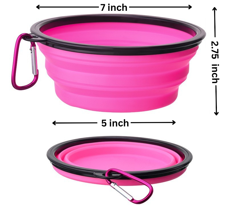 Portable Collapsible Pet Travel Bowl