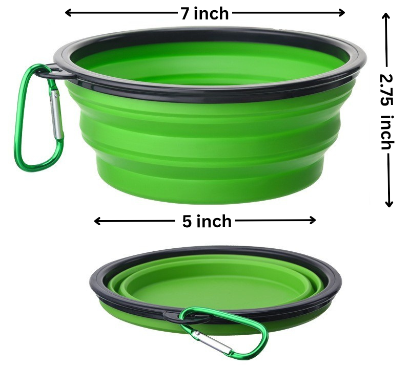 Portable Collapsible Pet Travel Bowl